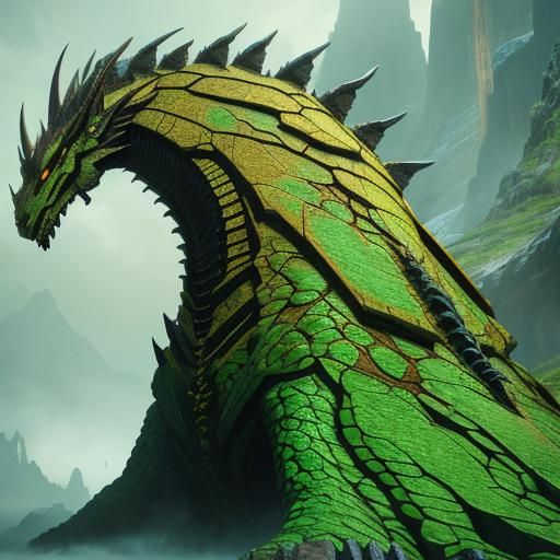 Giant Ant Dragon Fantasy Concept Art