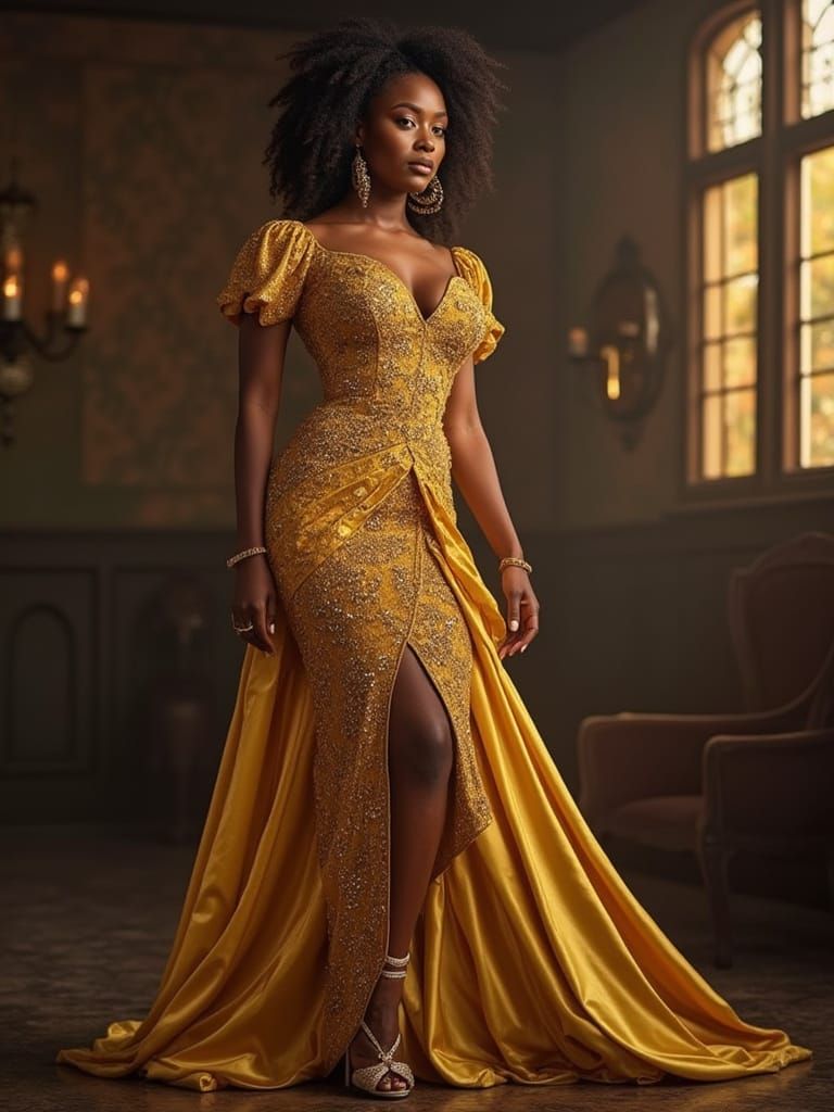 Keke Palmer as a Regal Goddess in Vogue Photography