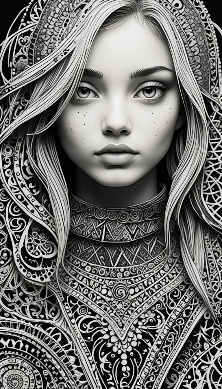 Grunge Encaustic Fusion Artwork