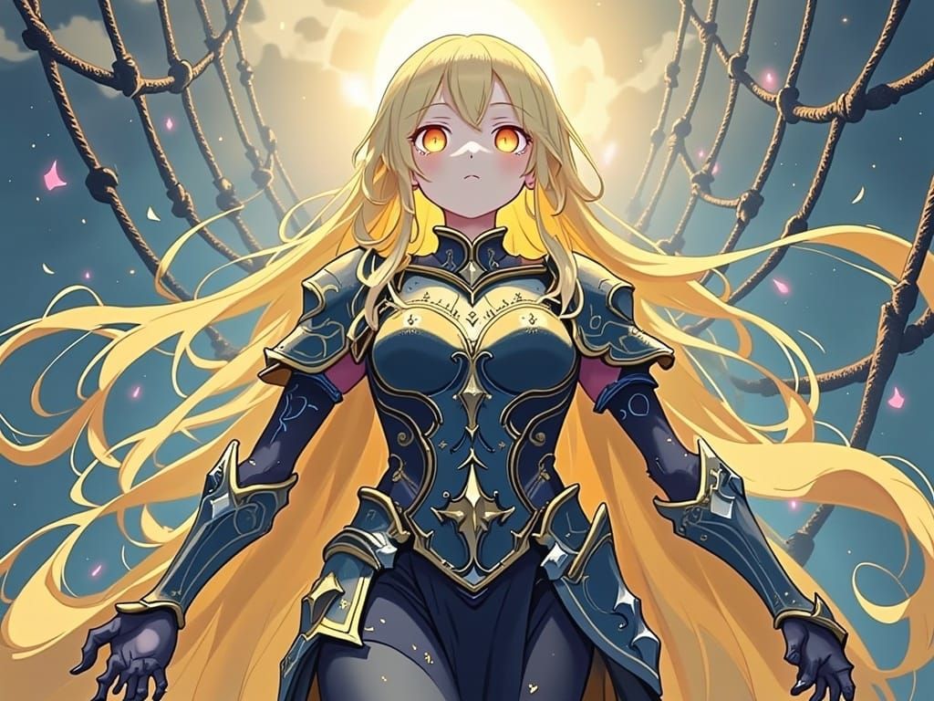 Anime Royal Knight in Shining Armor