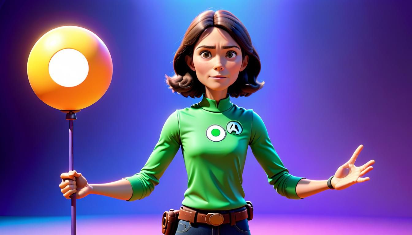 Kate Jackson as Pixar 3D Digital Art