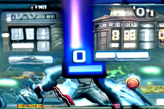 Doctor Who Fighting Game Arcade Mockup