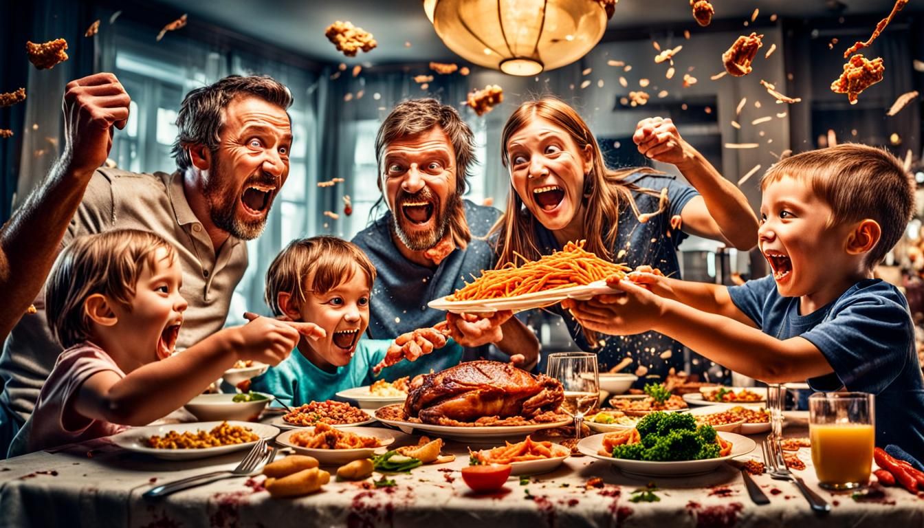 Quiet Family dinner!