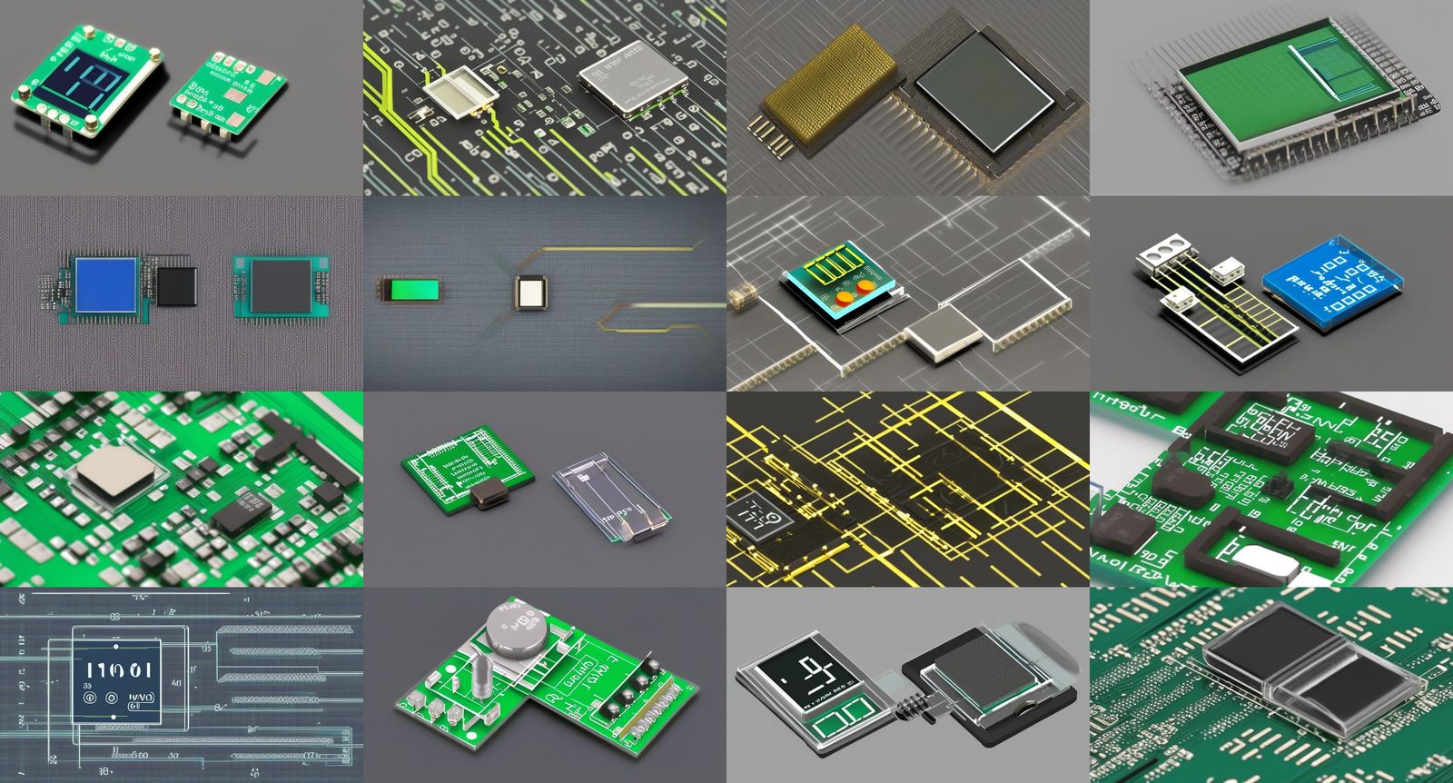 Nanoscale Multilayer VLSI Circuit Render