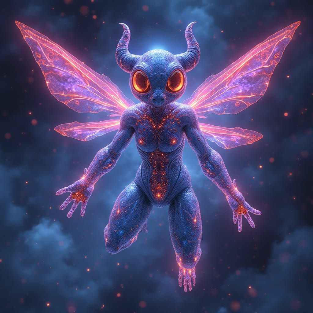 Holographic Alien Taunting in Cosmic Space