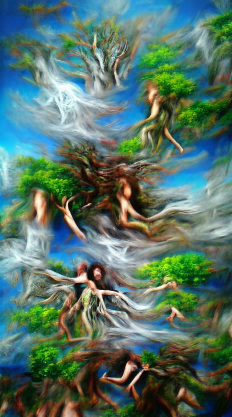 Ethereal Tree Spirit of the Forest