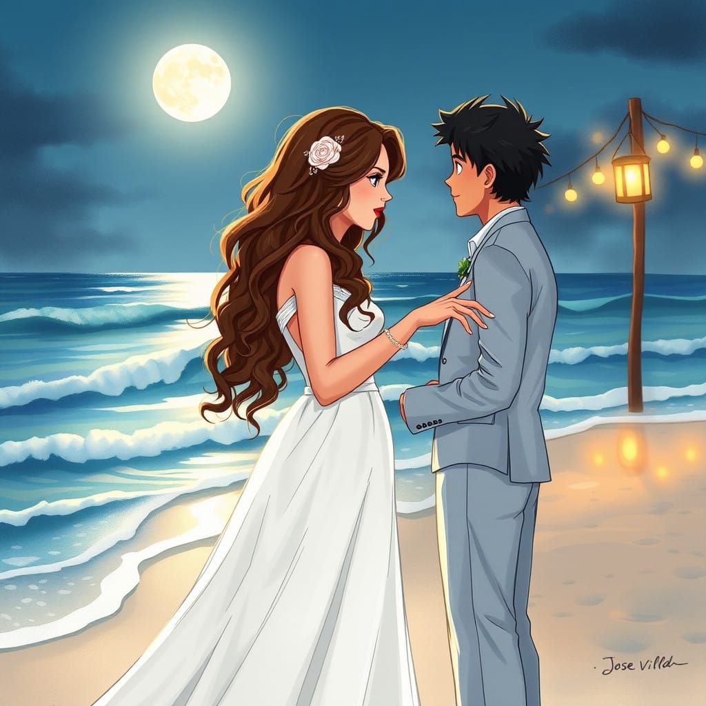 Sophisticated Misty Proposes to Ash on a Dreamy Beach