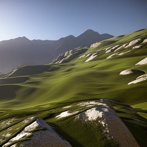 High Depth of Field Unreal Engine Landscape