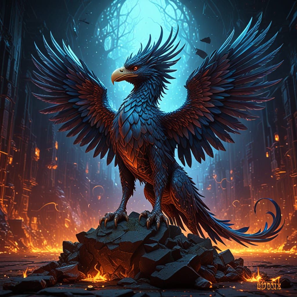 Epic Mythical Creatures in Detailed Digital Art