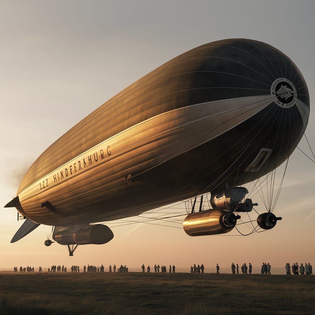 "LZ 129 Hindenburg" open Prompt
