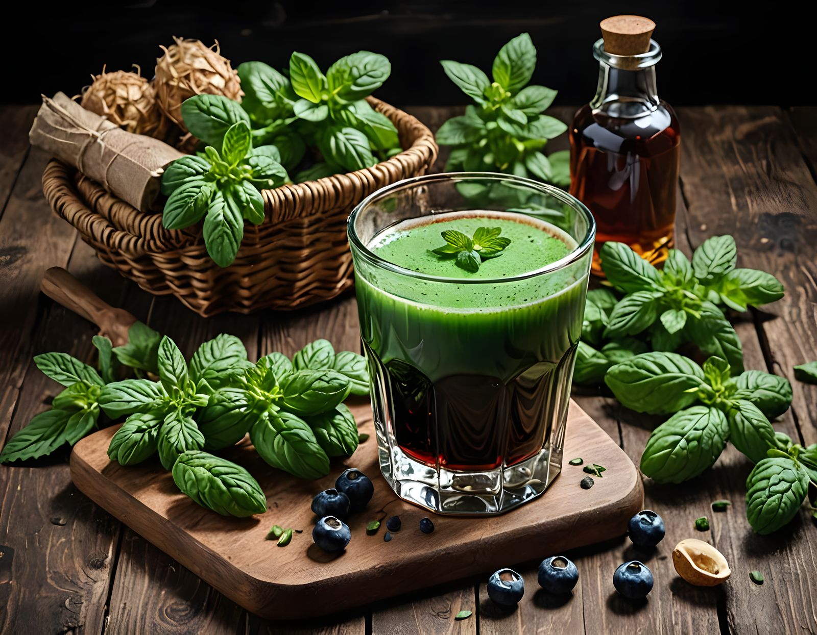 Knight Rides Through Forest at Night