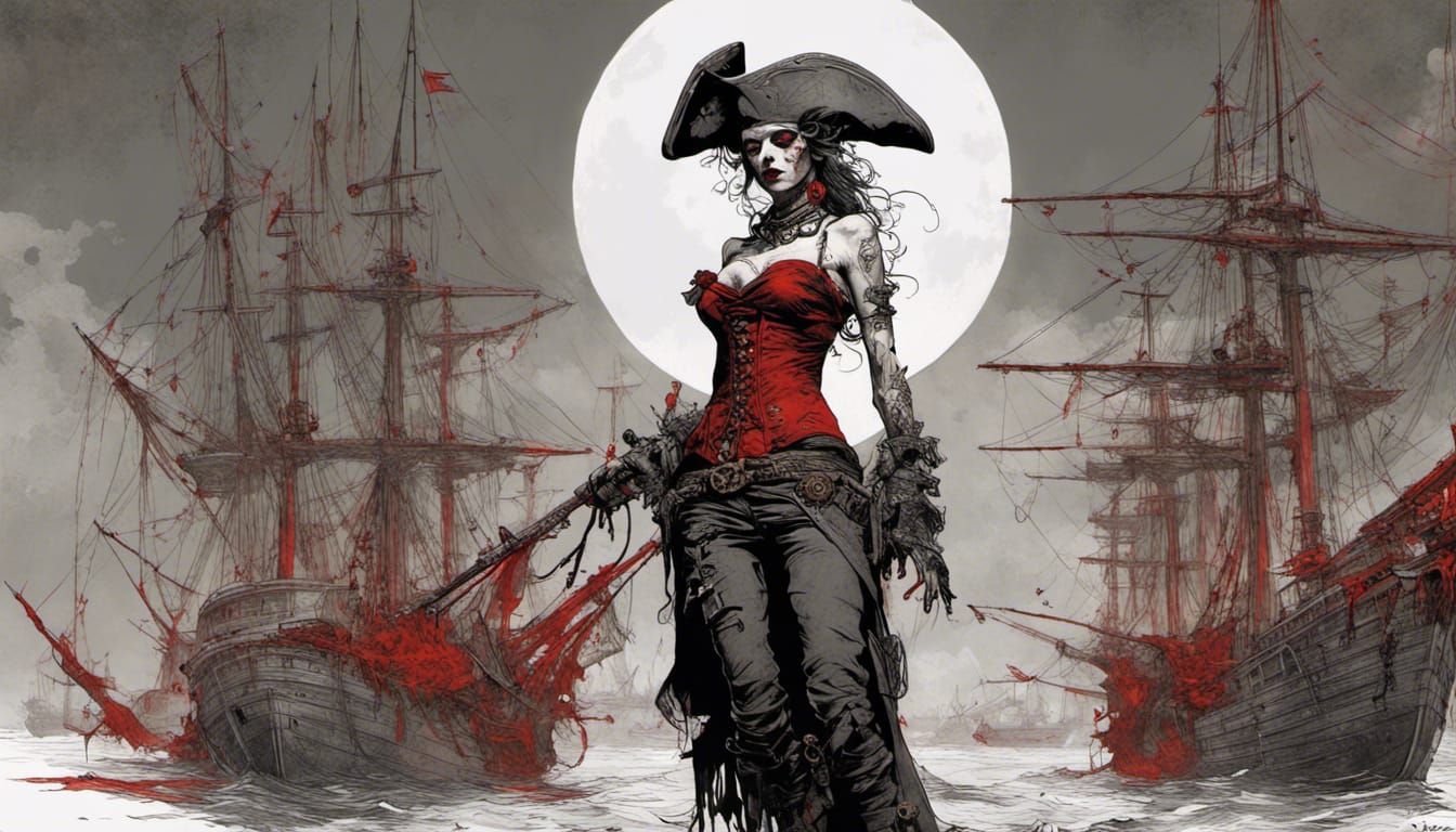 Zombie Pirate Queen