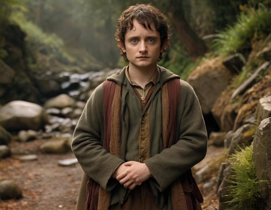 Elijah Wood in The Hobbit: Full Frodo