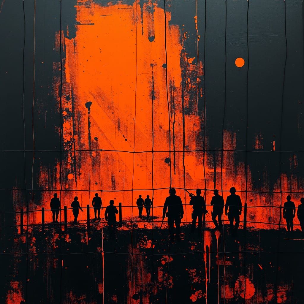 Epic Chaos in Charcoal and Thicket