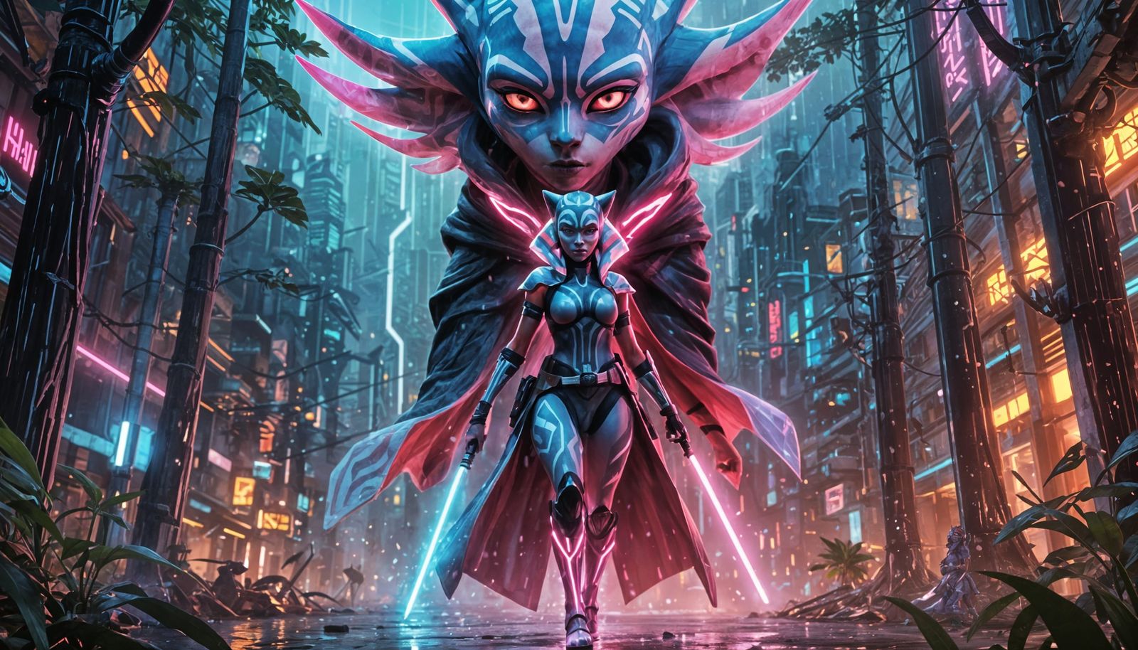 Fluorescent Monster Ahsoka