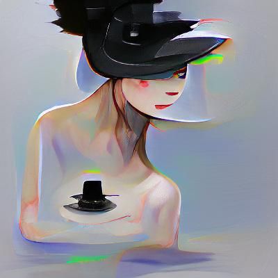 Digital Image of a Black Hat