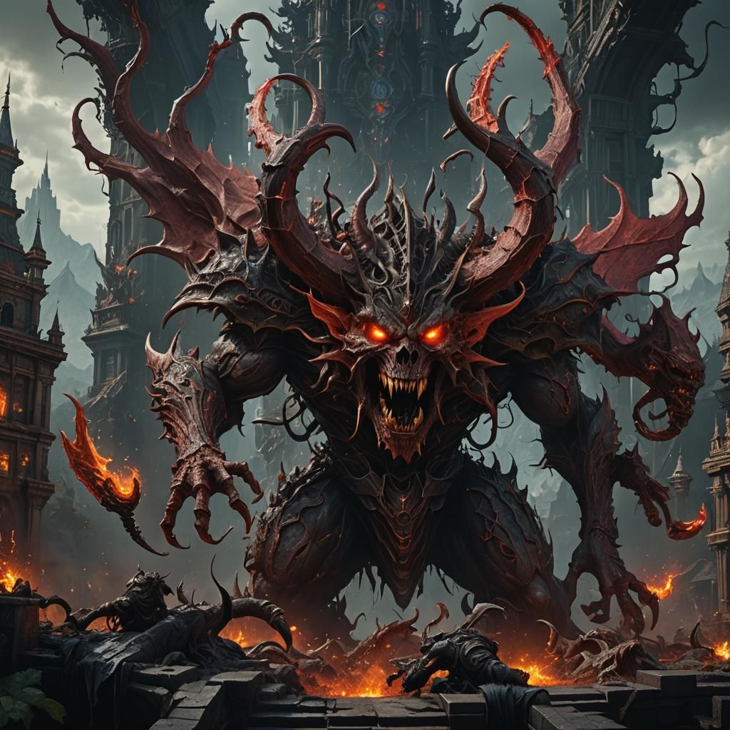 Demonic Tulpa Appears on Computer Screen