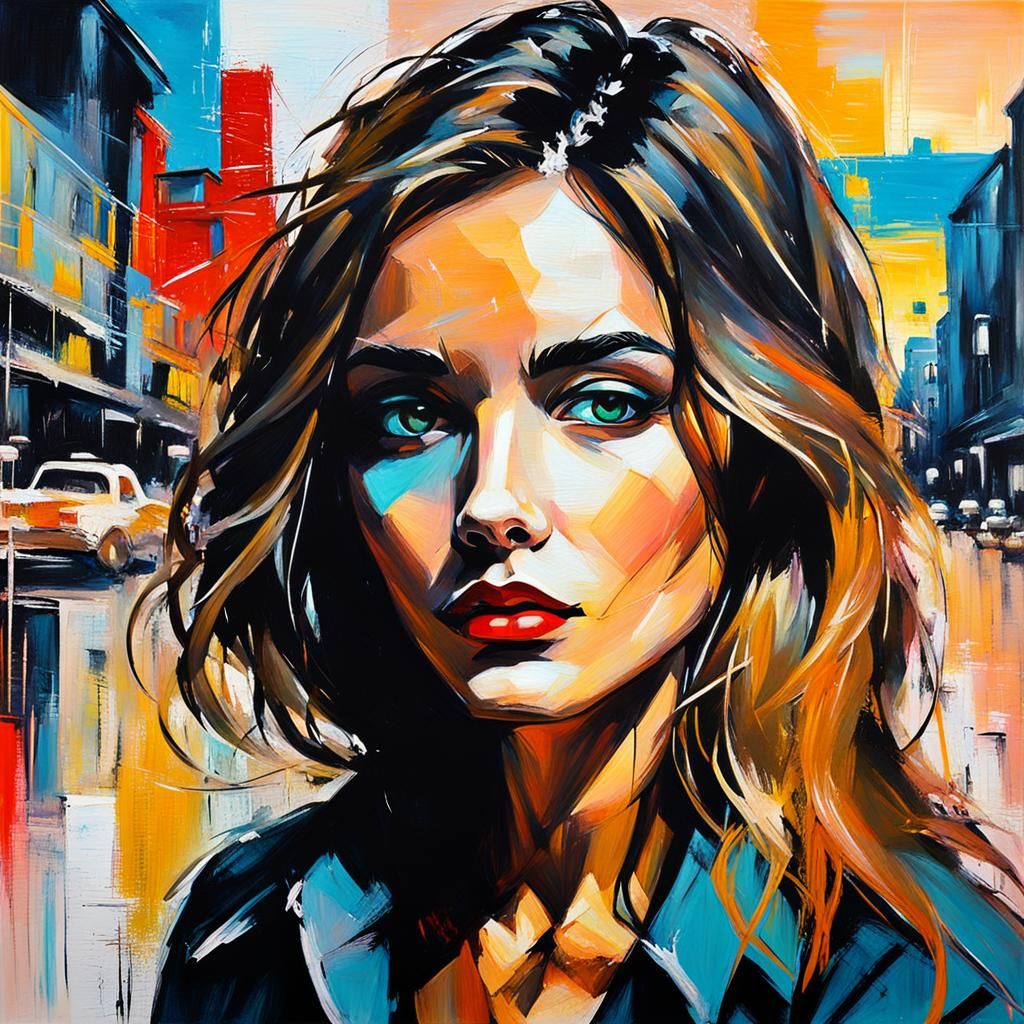 ZAHARA-----------"Comic Noir Expressionism"