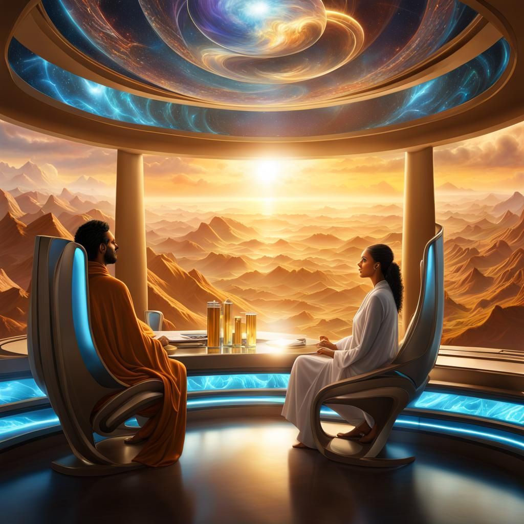 Atlantis Masters in High Tech Healing Center