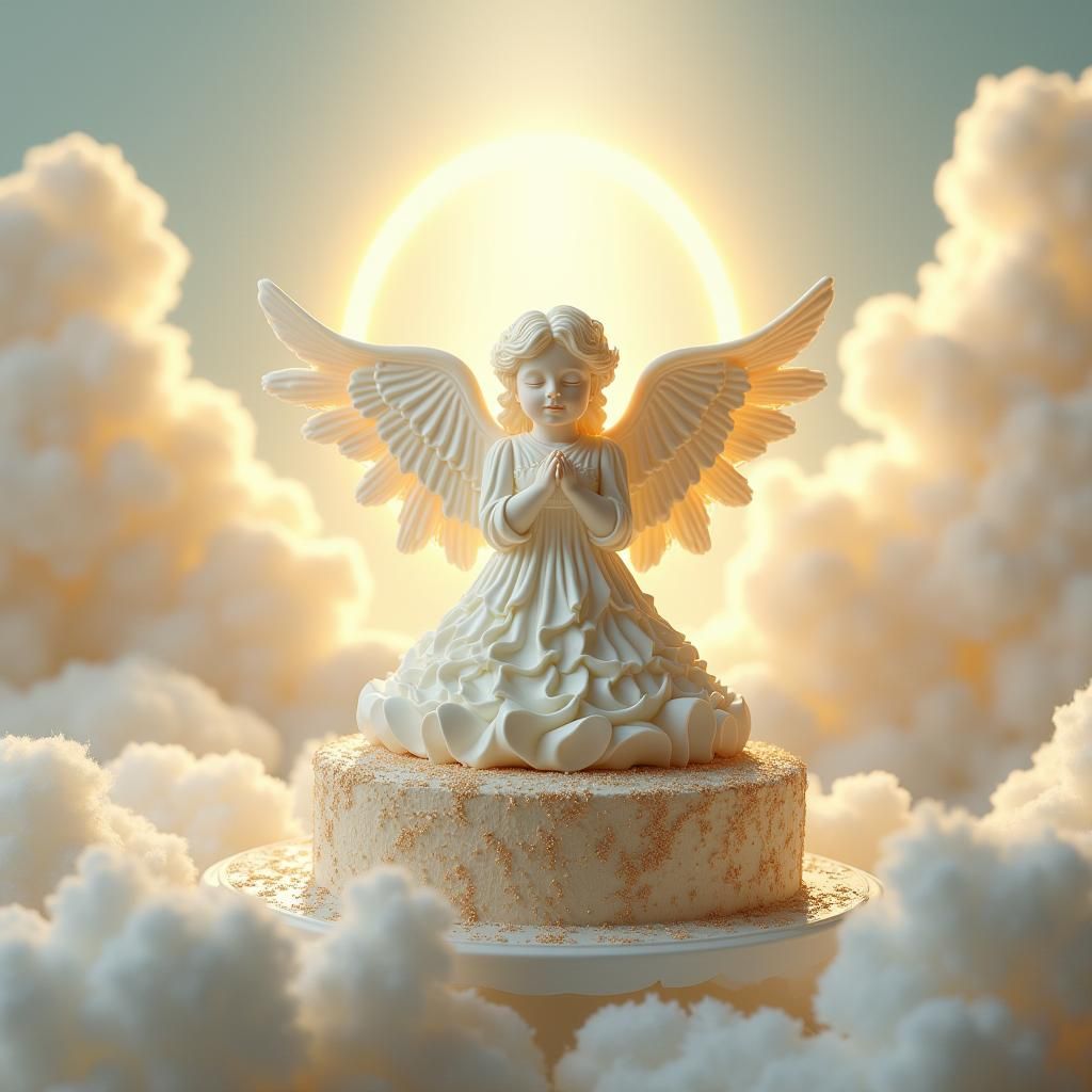 An Angel Food Cake