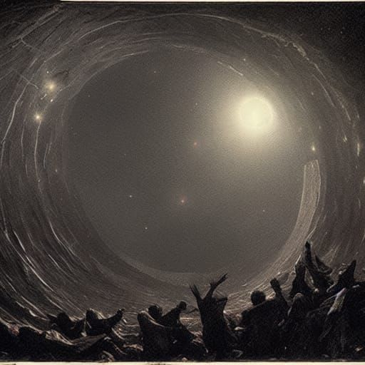 Horror Astronomy in the Style of Doré