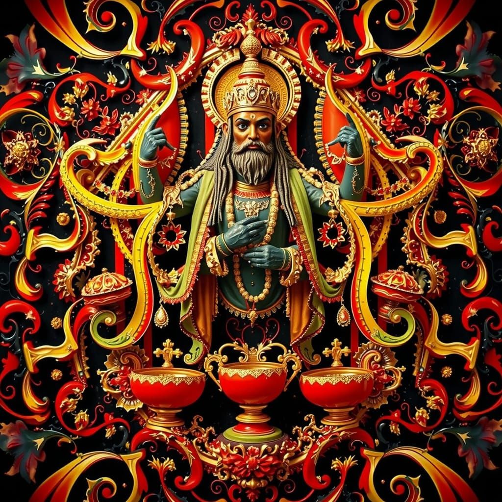 Hyperrealistic Masterpiece of Vivid Colors