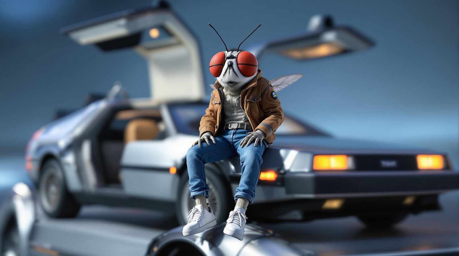 Marty McHousefly Portrait in Realistic 3D Style