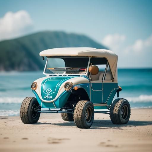 Beach Buggy in Natural Light: Professional Photography