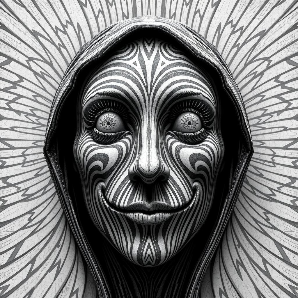 Encrypted Mysterious Face Formation with Hidden Facial Featu...