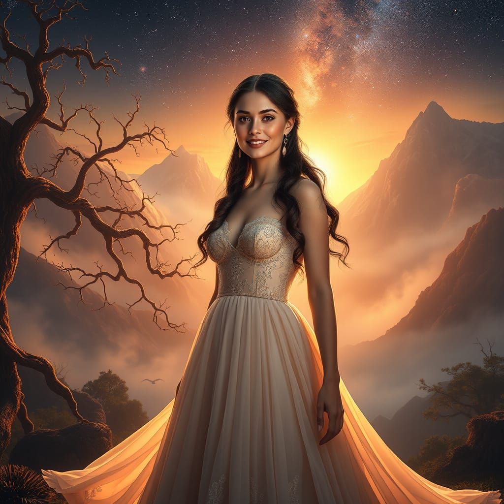 Dreamlike Beauty in a Mystical Realm