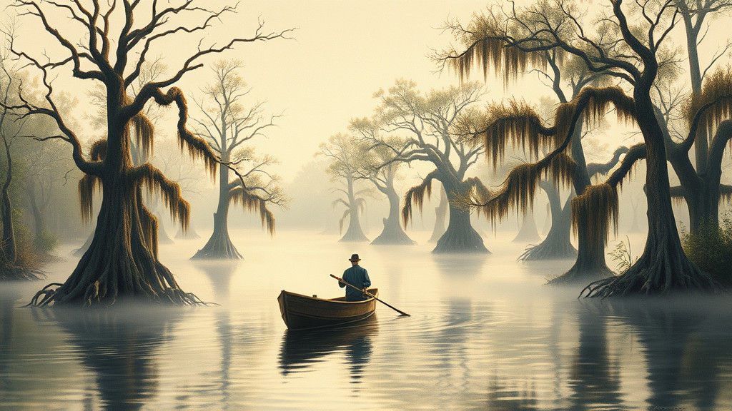 Louisiana Bayou: Great Depression Era Nostalgia