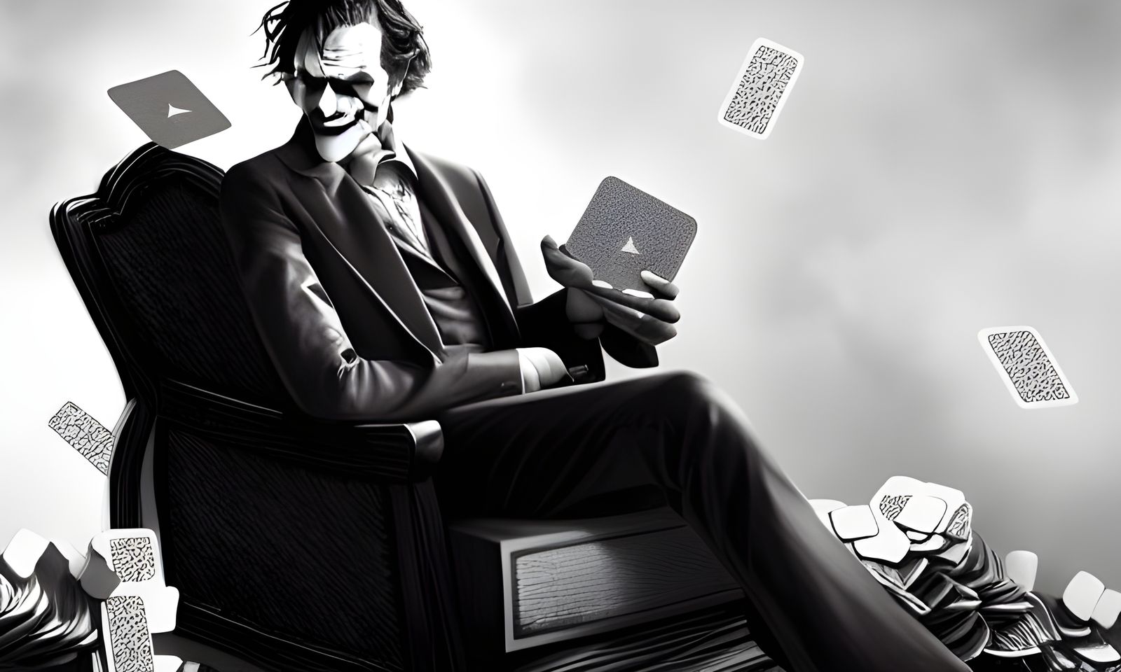 Joker Playing Cards: Hyper-Realistic Digital Art