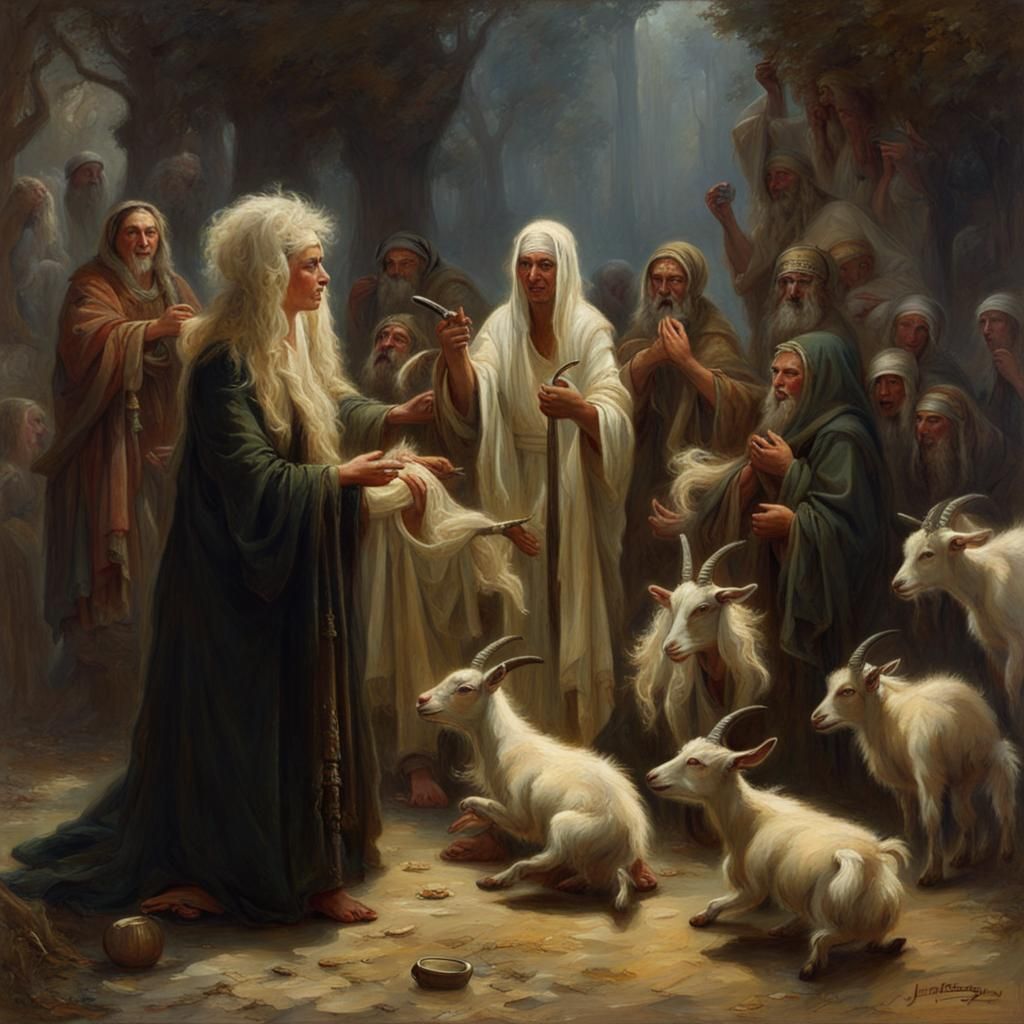 Witches' Goat Worship Inspired by Gurney