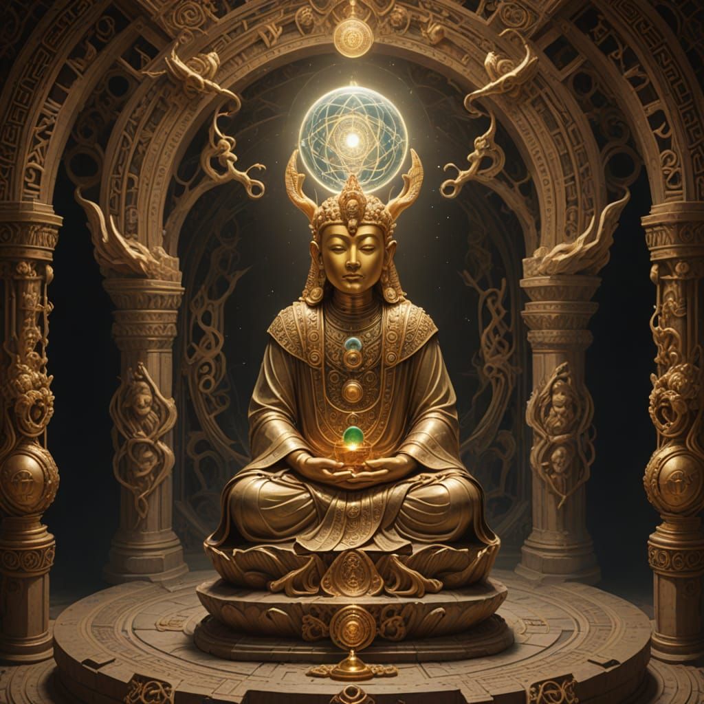 Hermetic Balance: Mystical Symbolism