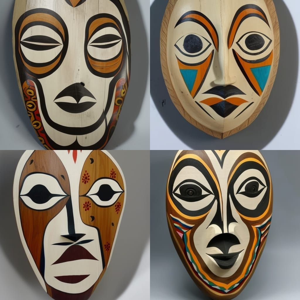 tribal masks