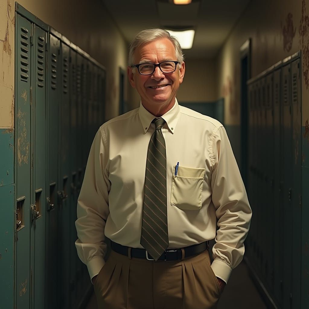 Nostalgic High School Principal in Sentimental Realism