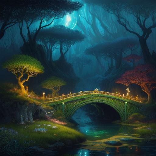 Mickey, Donald, and Goofy in Slovakia: Whimsical Fantasy Art