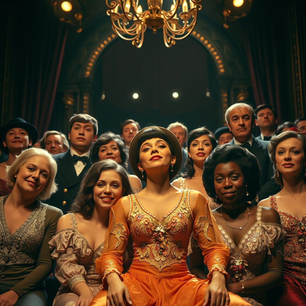 Golden Era of Broadway: A Hyperrealistic Ensemble