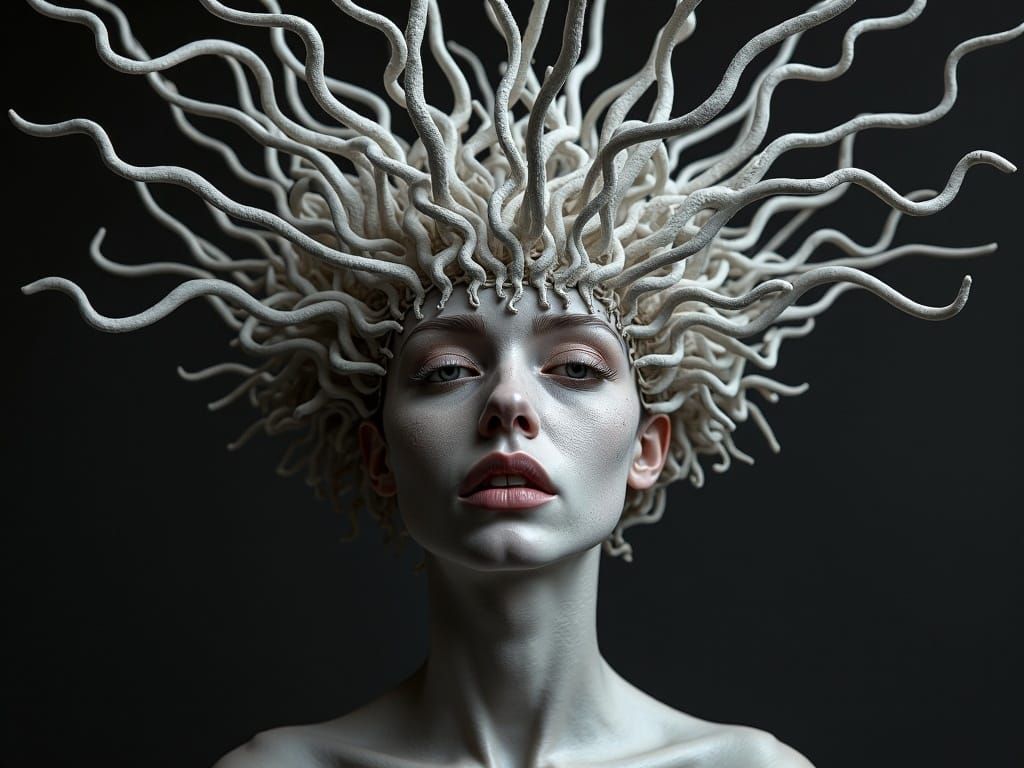 Empty & Scared Chromoshadowed Einstein Couture