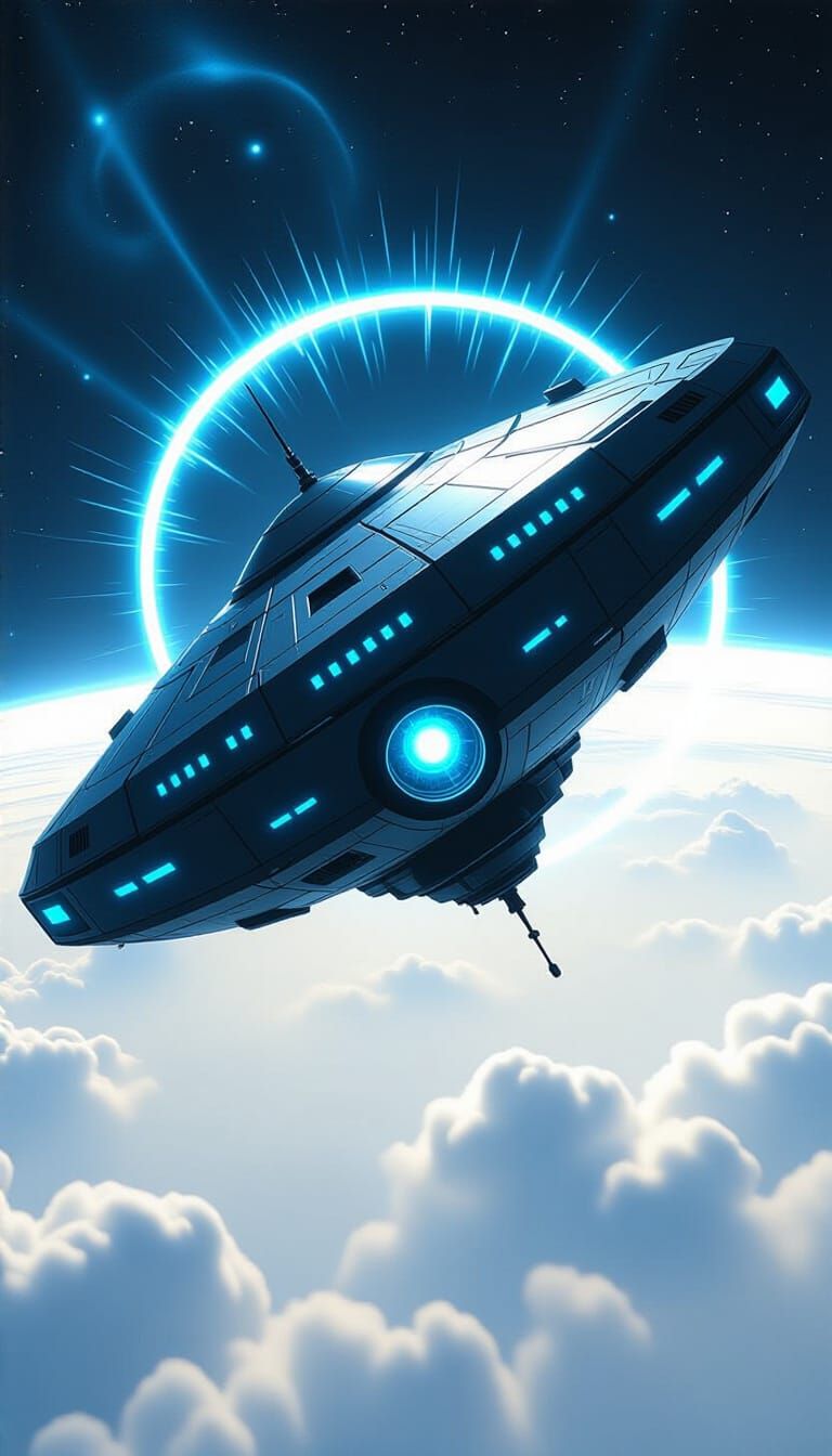 Alien Satellite Observes Earth with Mysterious Energy