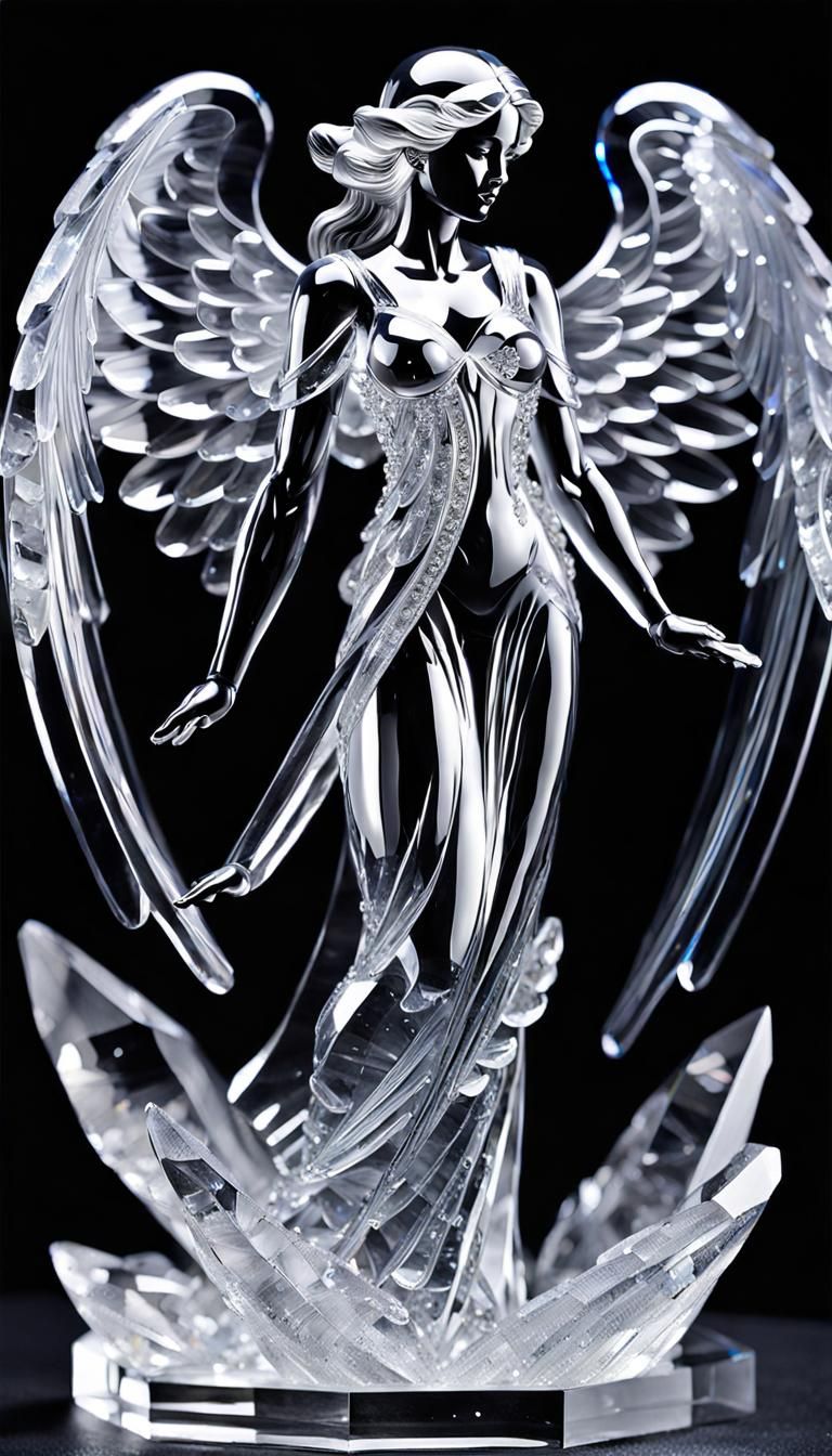 Clear Quarts Crystal Angel