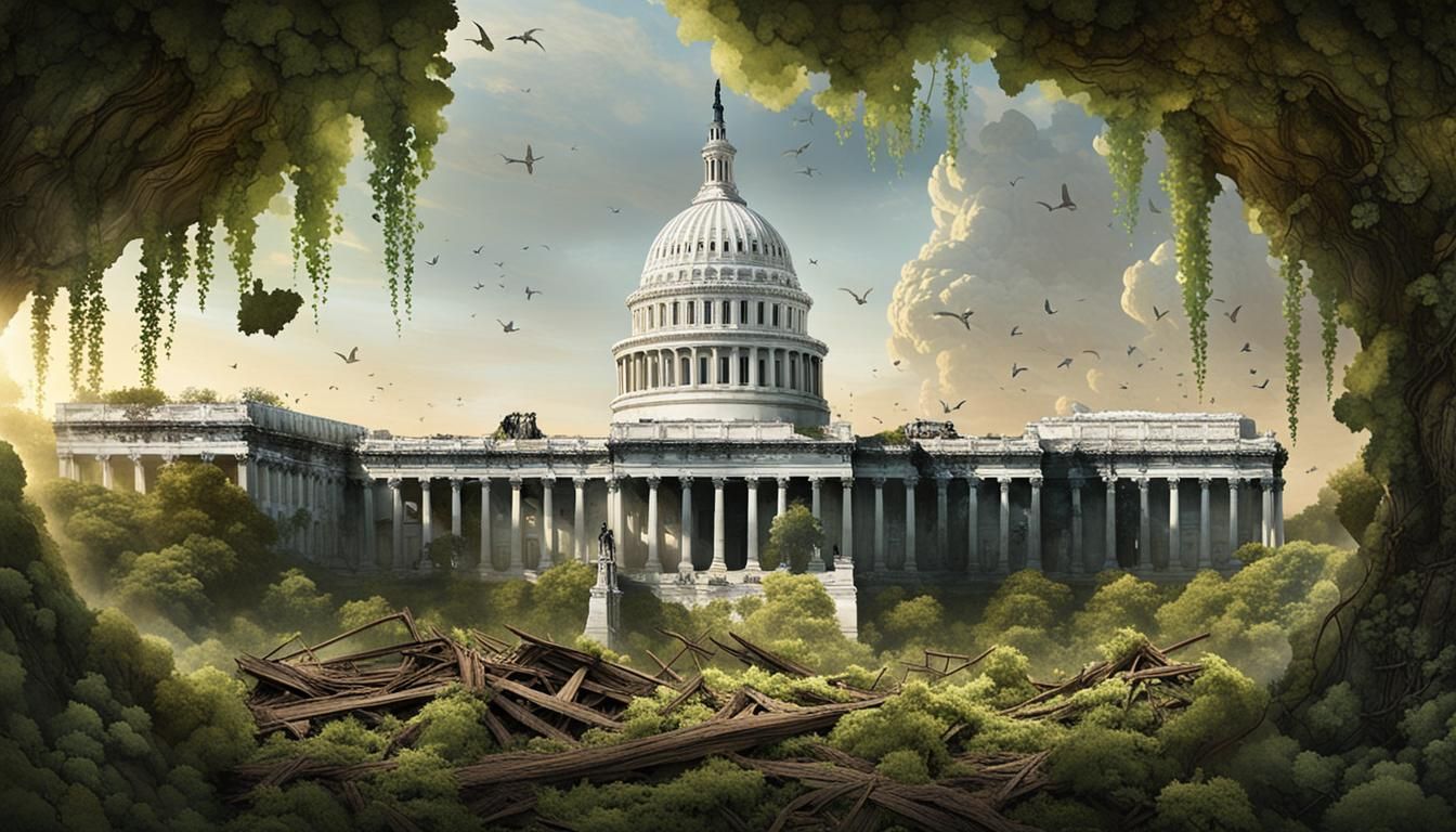 Washington D.C. Landmarks Reclaimed by Nature