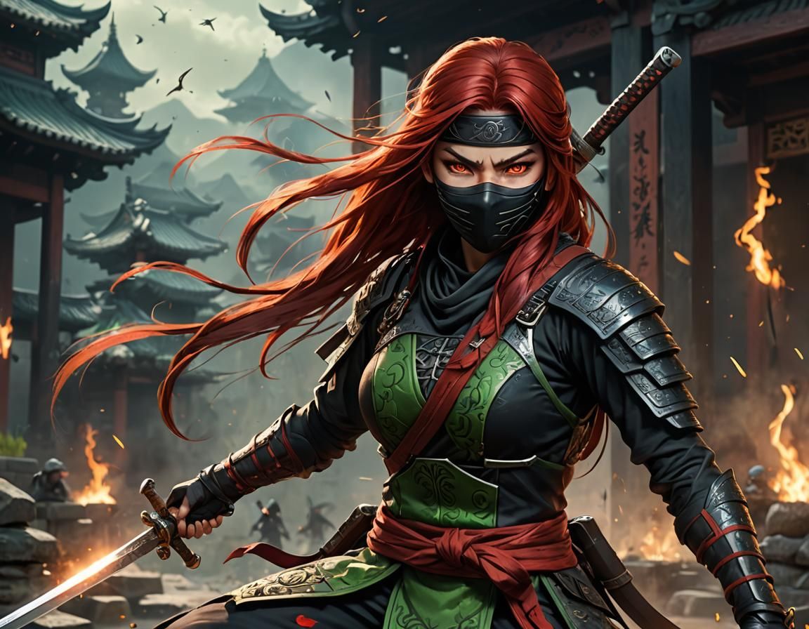 Female Ninja (Kunoichi) - 01