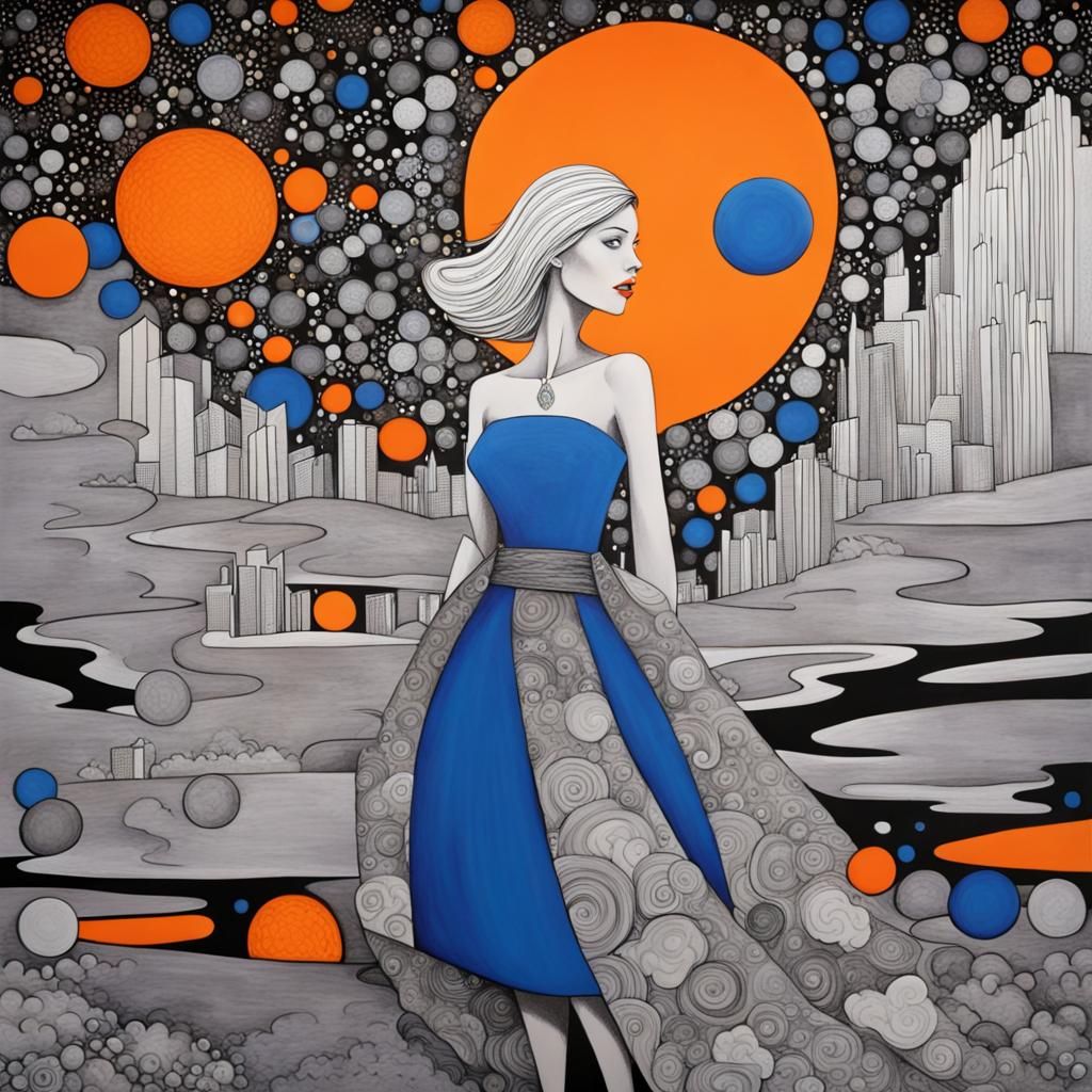 Yvette Vickers in Comic Book Style with Cinematic Lighting