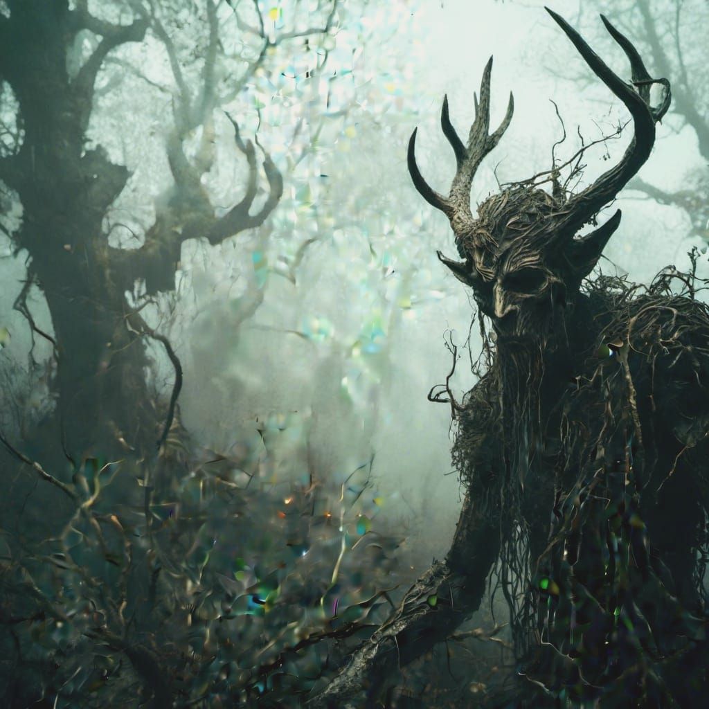 Colossal Demon Leshy in Macabre Forest