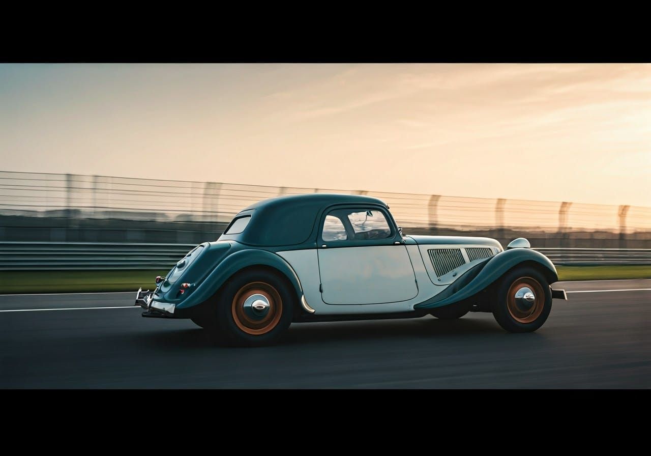 Vintage Citroën Traction Avant Speedster Dominates Racing Ci...