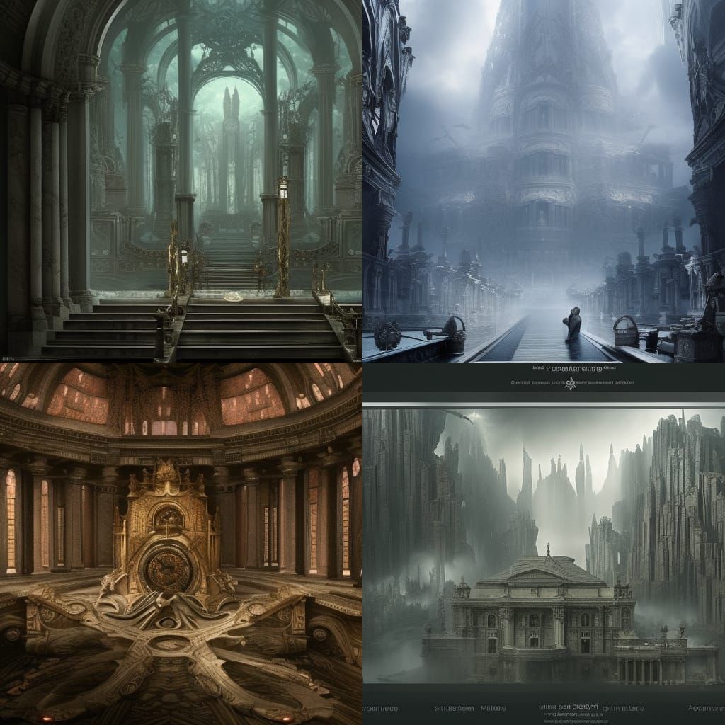 Epic Cinematic Digital Matte Painting: Requiem