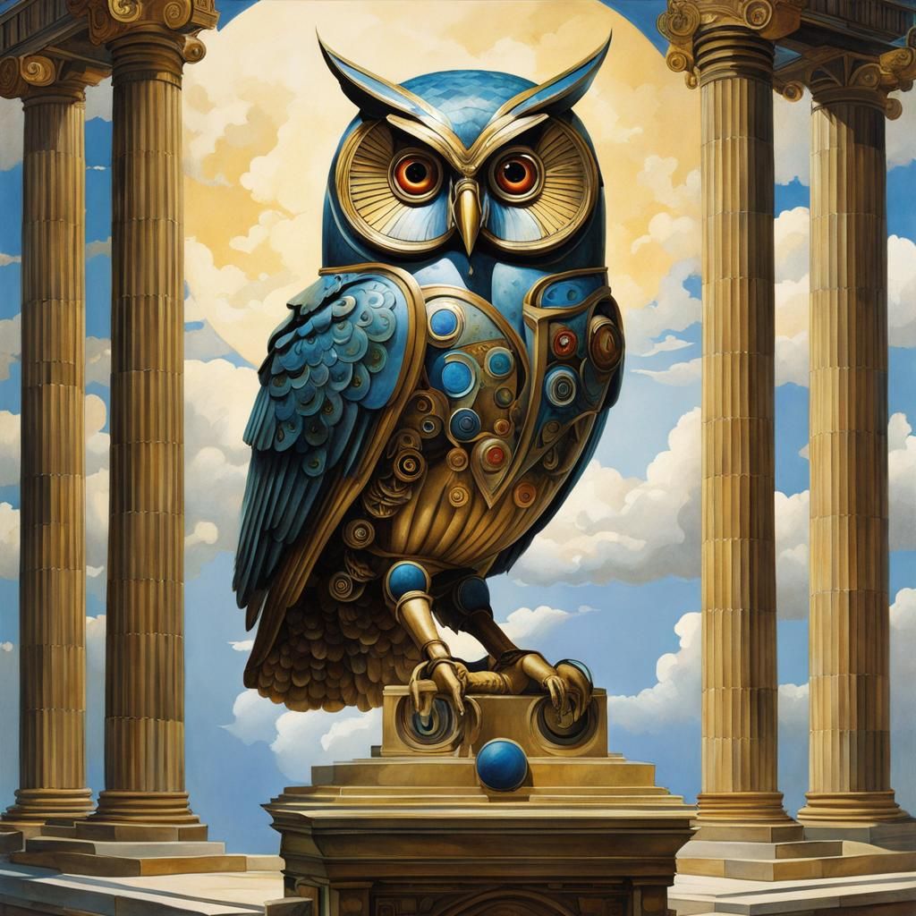 Bubo the Ancient Greek Mechanical Owl