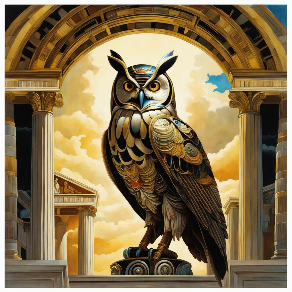 Bubo the Ancient Greek Mechanical Owl