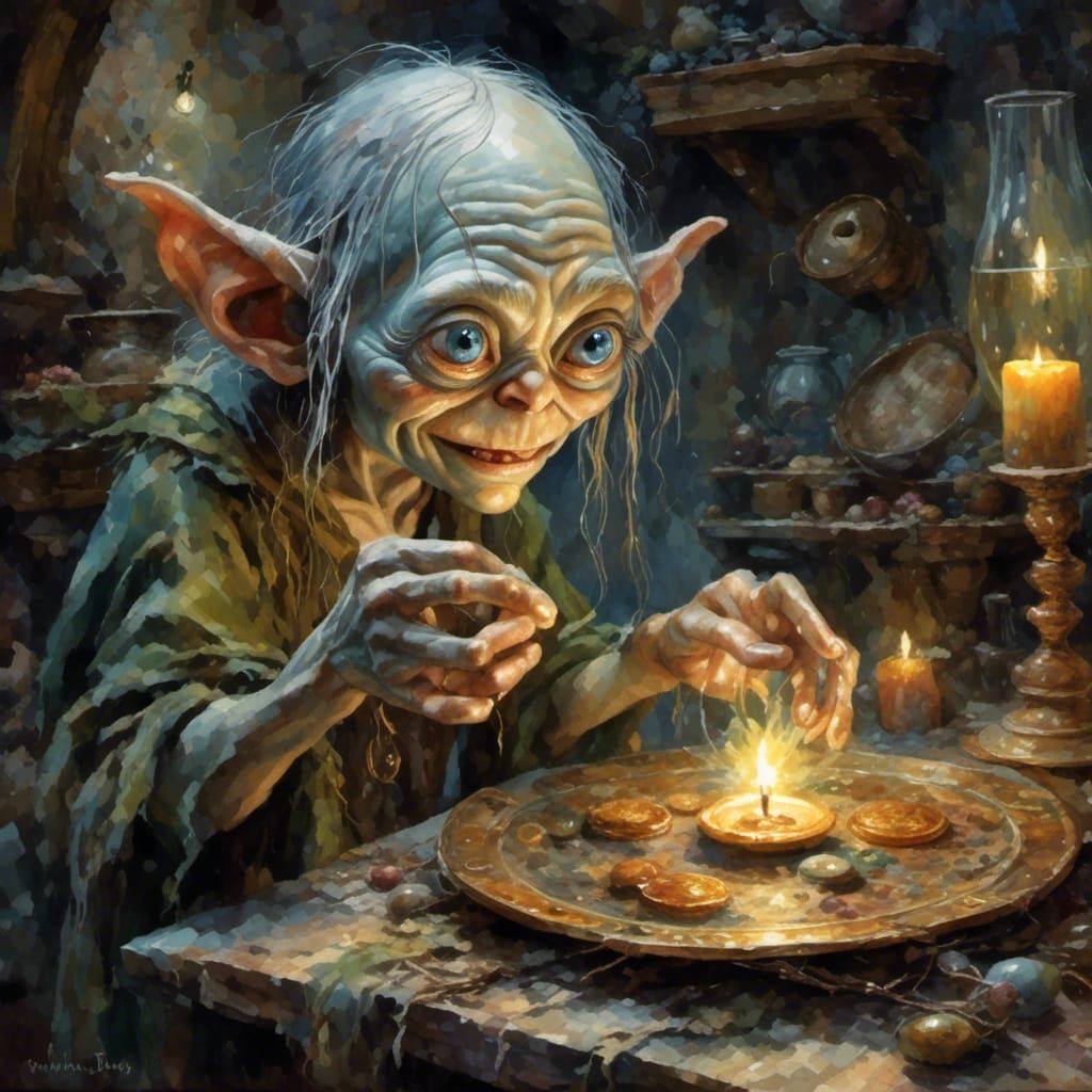 Gollum and the Ring: A Precious Obsession